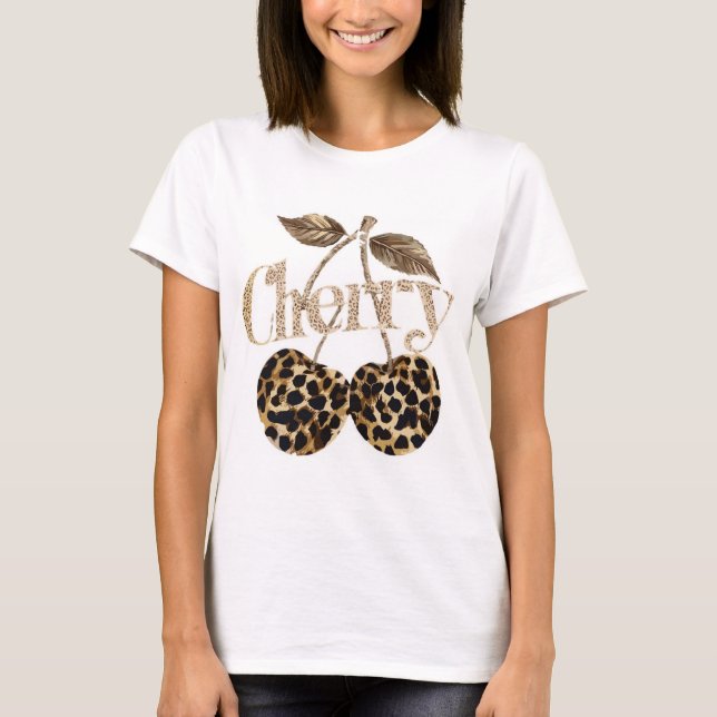 Damen-T-Shirt Cherry T-Shirt (Vorderseite)