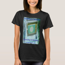 Damen-T-Shirt "Connecting To SubSpace" schwarz T-Shirt