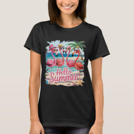 Damen-T-Shirt „Hello Summer“ T-Shirt