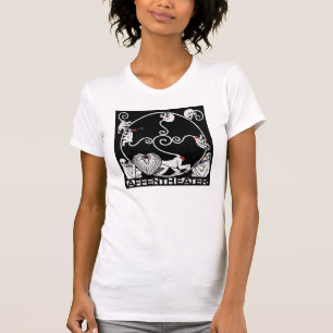 Damen-T-Shirt: Jugendstil - Affentheater T-Shirt