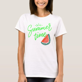 Damen-T-Shirt Sommerzeit T-Shirt