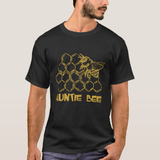 Damen Tante Bee bedrängter Imker Biene Tante T-Shirt
