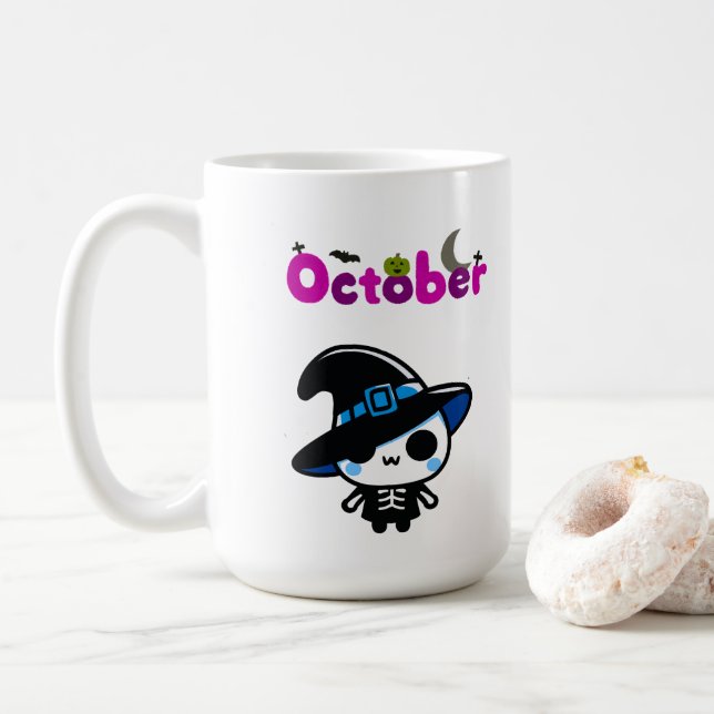 Damen-Tee-Shirts, Männer-Shirts, Mama-Geist-T - Sh Kaffeetasse (Mit Donut)
