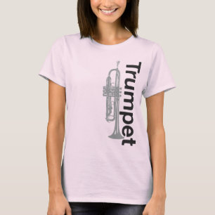 Damen-Trompeteburnout-T - Shirt (angepasst)