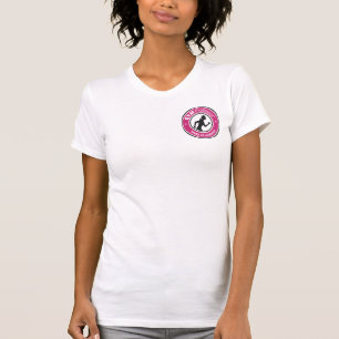 Damen-Turnhallen-Weste (weiß) T-Shirt