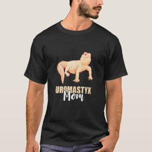 Damen Uromastyx Mutter Echse Reptil Haustier Uroma T-Shirt