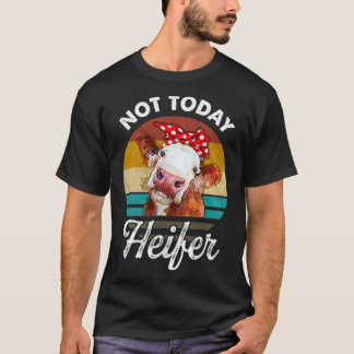 Damen Vintage Not Today Färse Geschenk Für Männer T-Shirt
