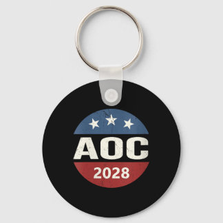 Damen Vintage-Wahl Alexandria Ocasio-Cortez Präsid Schlüsselanhänger