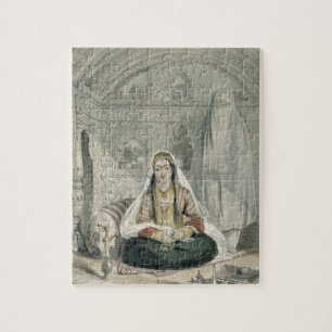 Damen von Caubul in ihrem herein und in der Puzzle