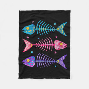 Damen-Vorbereitung Fischknochen Retro-Sommer Reise Fleecedecke