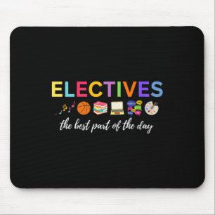 Damen Wahlen The Part Of The Day V-Ausschnitt Mousepad