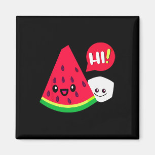Damen Wassermelone Zucker Hi Lustiger Spruch Hi So Magnet