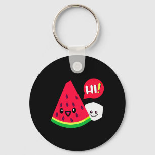 Damen Wassermelone Zucker Hi Lustiger Spruch Hi So Schlüsselanhänger