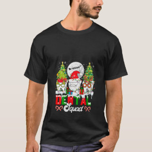 Damen-Zahntrupp Weihnachten Drei Weihnachtsmann El T-Shirt