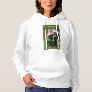 DamenBasic Hooded Sweatshirt MIT LIEBE MICKEY