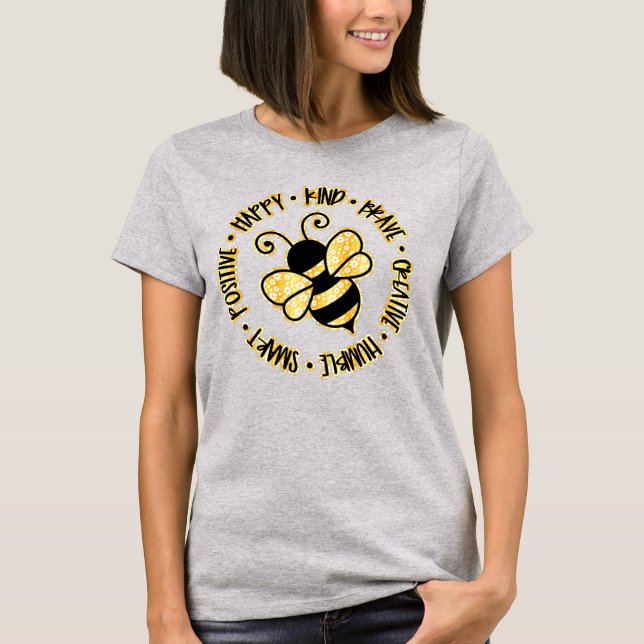 Damenbasisches T-Shirt (Vorderseite)