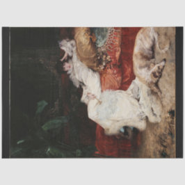 Damendecoupage Seidenpapier