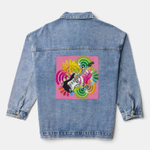 Damendenim Jean Jacket abhauen