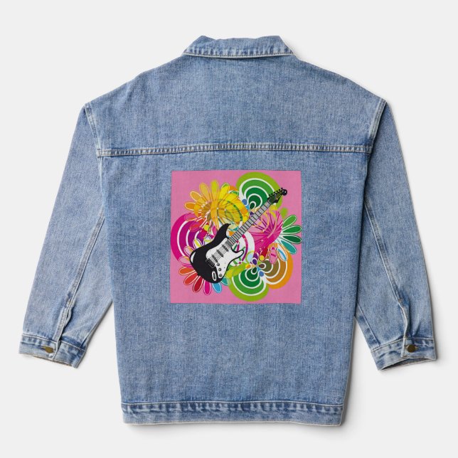 Damendenim Jean Jacket abhauen Jeansjacke (Rückseite)
