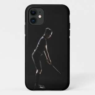 Damengolfspieler, der Fahrer des Golfs gründete, iPhone 11 Hülle