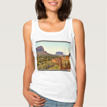 Damenoberseite - Landschaft von Sedona