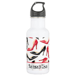 Damenschuhe High Heels 0,9 l Edelstahlflasche