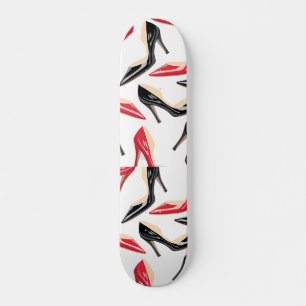 Damenschuhe High Heels Mini Skateboard