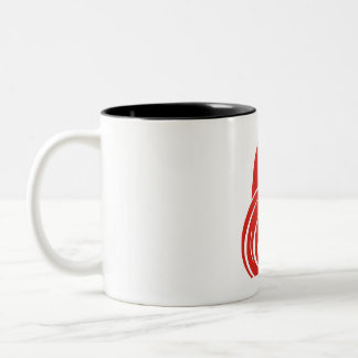 DAMENTASSE ZWEIFARBIGE TASSE