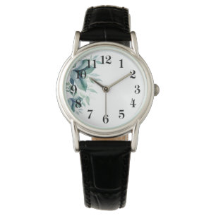 Damenuhr aus Leder Armbanduhr