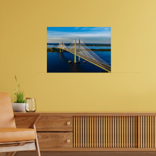 Dames Point Bridge, Jacksonville Poster