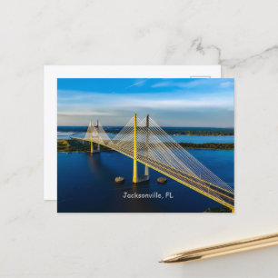 Dames Point Bridge, Jacksonville Postkarte
