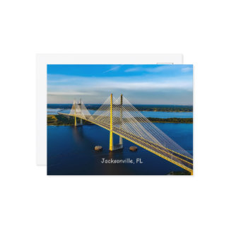 Dames Point Bridge, Jacksonville Postkarte