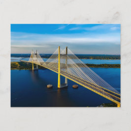 Dames Point Bridge, Jacksonville Postkarte
