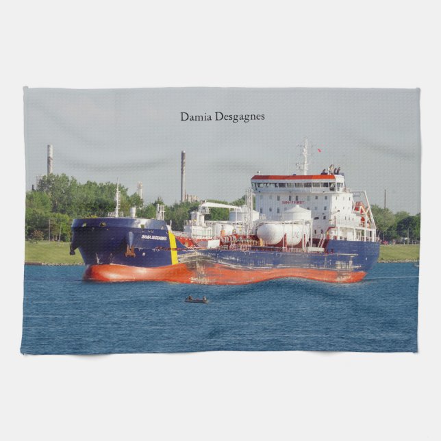 Damia Desgagnes Küchentuch (Horizontal)