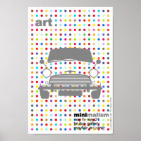 Damians klassische Mini-Cooper-Kunst