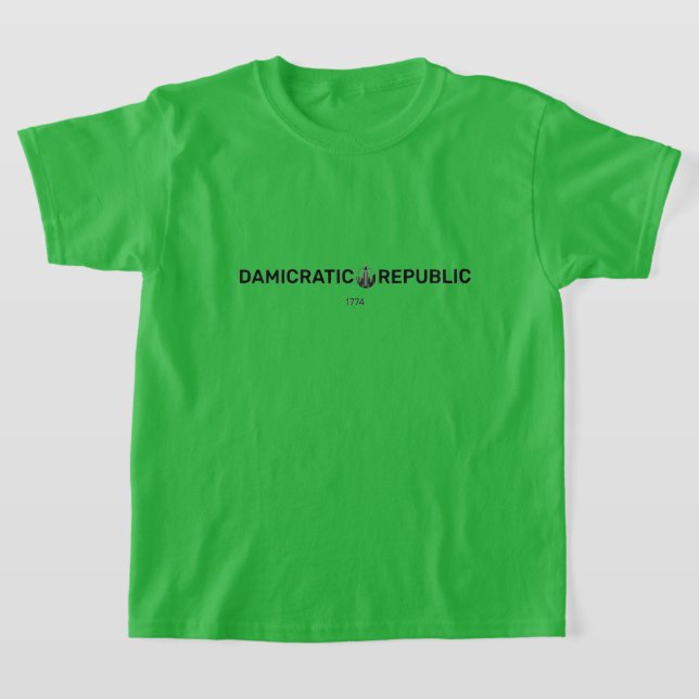 Damicratischer T - Shirt (Ablage )
