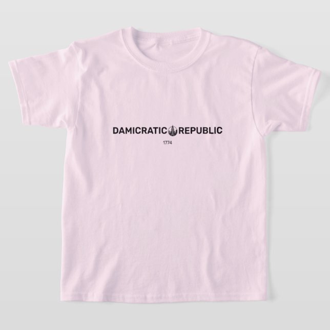 Damicratischer T - Shirt (Ablage )