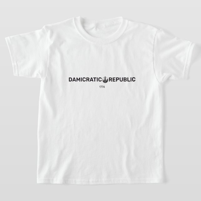 Damicratischer T - Shirt (Ablage )