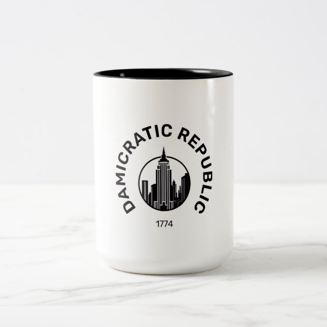 Damikratische Tasse (Mittel)