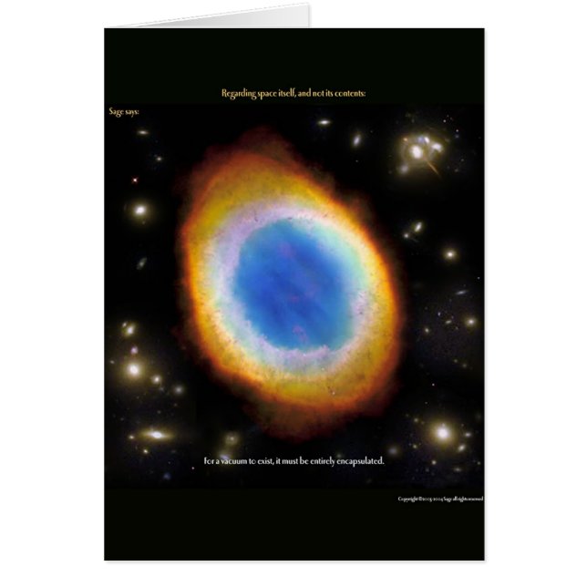 Damit ein Vakuum existiert... (Vorne)