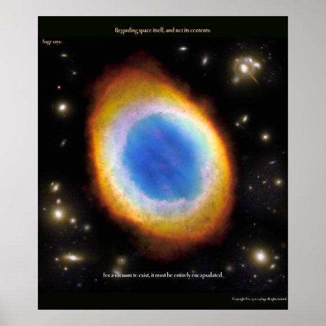 Damit ein Vakuum existiert... Poster (Vorne)