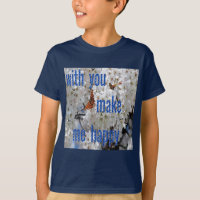 damit ich glücklich bin "Kinder im Shirt"