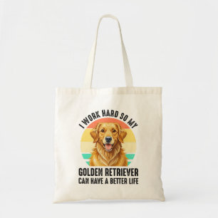 Damit mein Golden Retriever ein besseres Leben hat Tragetasche