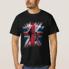 Damit wir nicht vergessen, Gedenktag Union Jack T-Shirt
