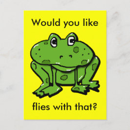 damit zu fliegen postkarte