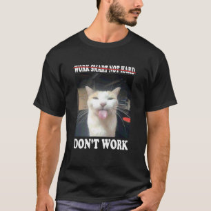 Dämliches Hemd mit Katze funktioniert nicht T-Shirt