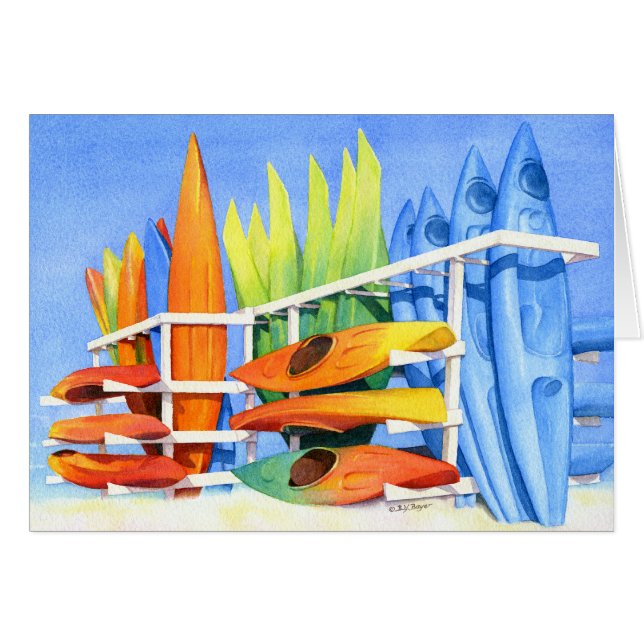 Damm-Kajaks (Vorderseite (Horizontal))