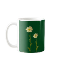 Dämme Blume auf grünem Hintergrund - Sommer