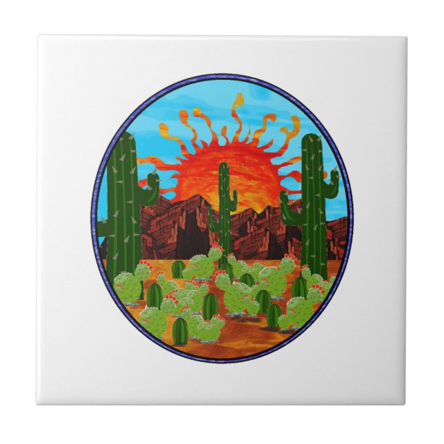 DÄMMERNDER TAG FLIESE (Vorderseite)