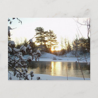 Dämmerreflektion Postkarte